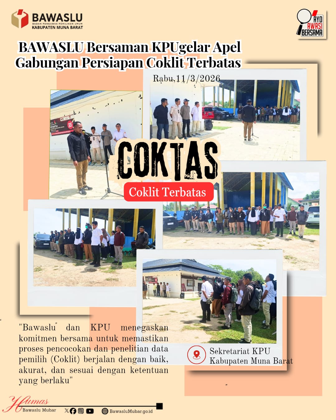 Coktas triwulan I