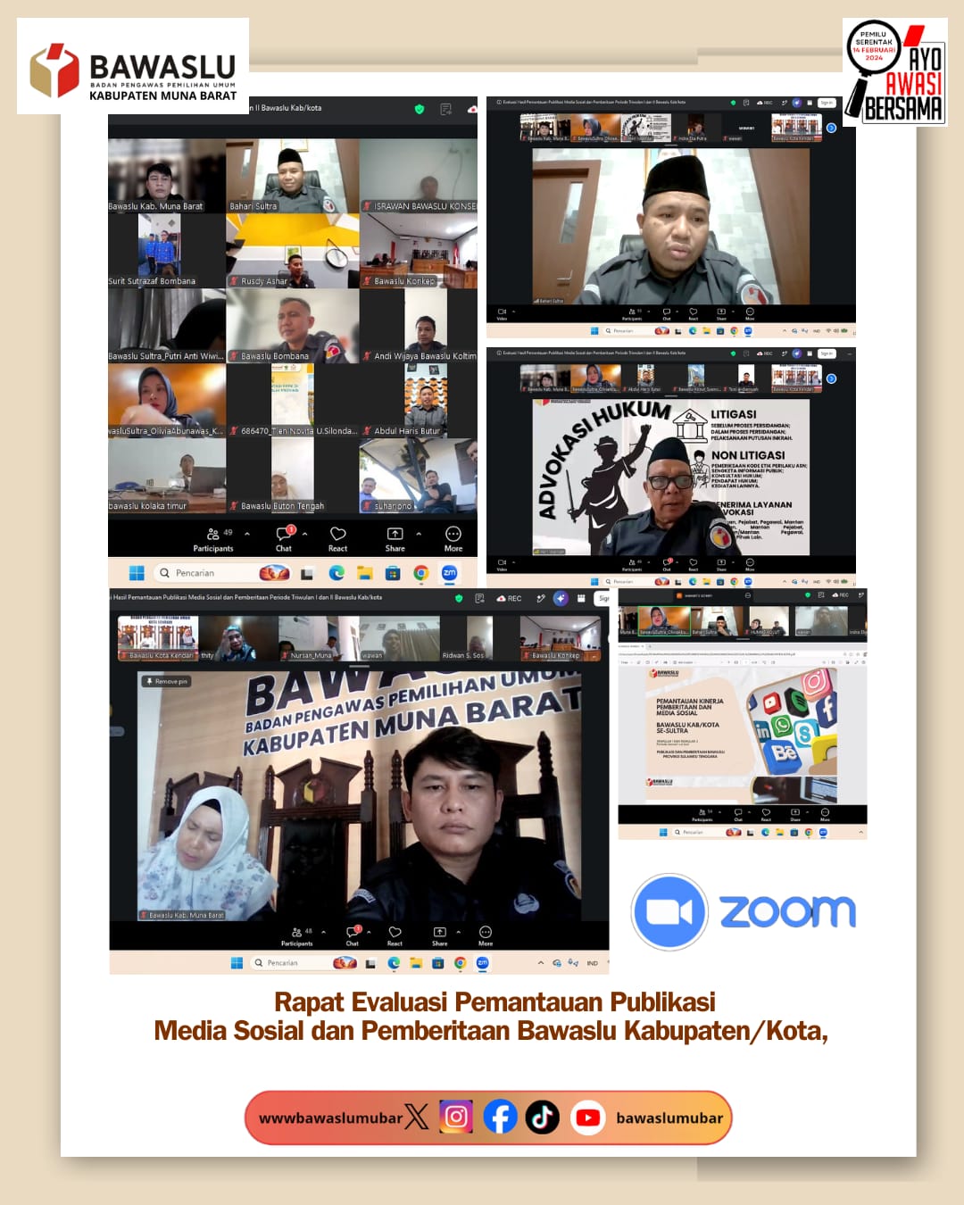 Rapat Evaluasi Humas